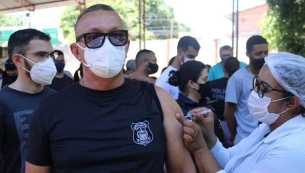Estado libera 489 doses de vacinas contra Covid-19 para Polícia Penal do Piauí(Imagem:Ccom)