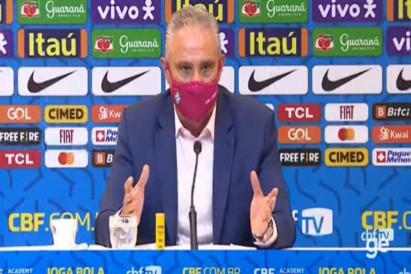 Tite convoca seleção para enfrentar Colômbia e Argentina(Imagem:Reprodução)