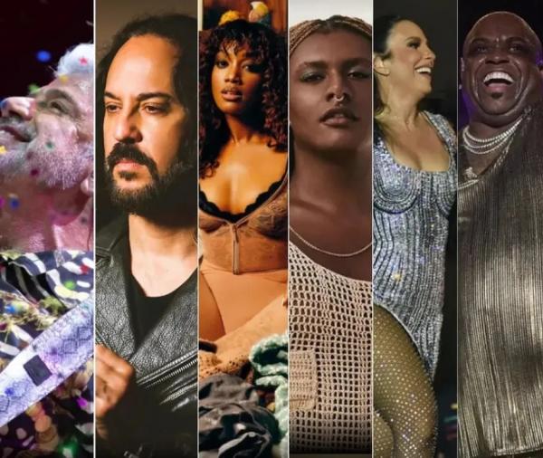 Lulu Santos, Gabriel O Pensador, Iza, Liniker, Ivete e CeeLo Green são anunciados como atrações do Festival de Verão Salvador 2024.(Imagem:Marcelo Brandt/G1/Divulgação/Guilherme Nabhan)