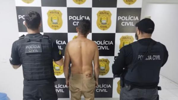 Suspeito de balear mulher na frente da filha de 8 anos é preso(Imagem:Reprodução)