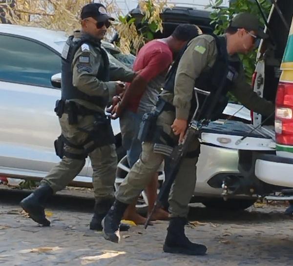 Suspeito de matar homem na frente das filhas é preso no Sul do Piauí .(Imagem:Reprodução/Redes sociais)