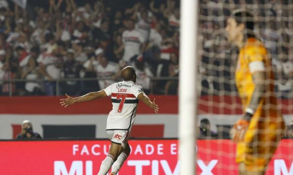São Paulo bate Corinthians para alcançar final da Copa do Brasil.(Imagem:Rubens Chiri/saopaulofc.net/Direitos reservados)