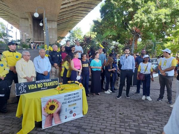 O evento aborda a necessidade de um trabalho conjunto de todas as esferas da sociedade para tornar o trânsito mais seguro.(Imagem:Divulgação)