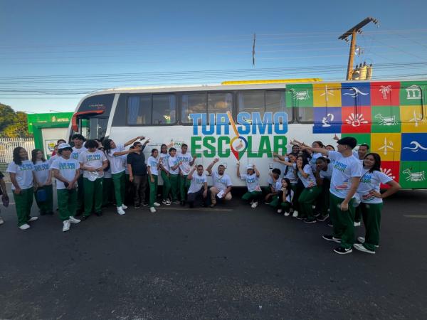 O projeto Turismo Escolar promove aulas de campo em sítios arqueológicos e parques naturais com material pedagógico integrado, transporte gratuito e produção audiovisual.(Imagem:Ascom Seduc)