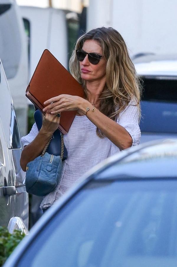 Gisele Bündchen visitou escritório de advocacia em meio a rumores de divórcio de Tom Brady.(Imagem:The Grosby Group)