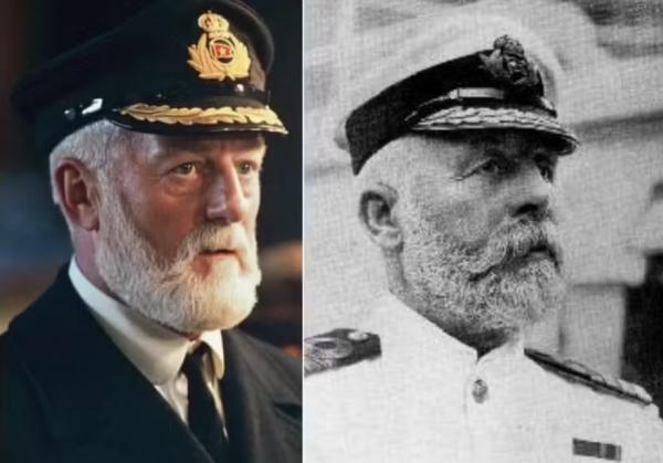 O ator Bernard Hill na pele do capitão Edward Smith, comandante do Titanic.(Imagem:Reprodução)