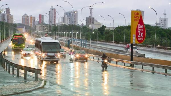 O Instituto Nacional de Meteorologia (Inmet) emitiu alerta amarelo de perigo potencial de chuvas para 66 cidades do Piauí. O aviso iniciou às 10h deste sábado (14) e segue até domi(Imagem:Reprodução)