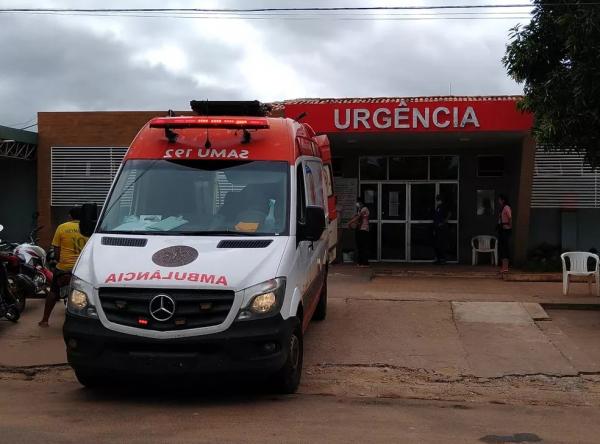 Hospital Justino Luz, em Picos.(Imagem:Antônio Rocha)