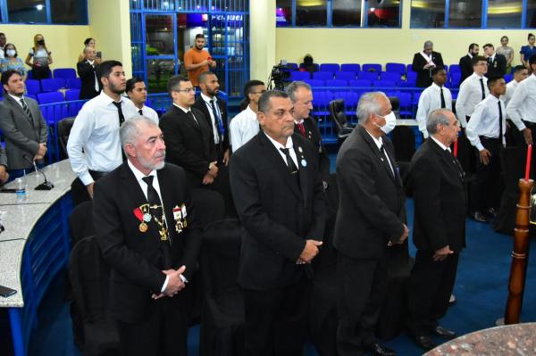 Câmara Municipal de Floriano homenageia o Dia do DeMolay em sessão solene. (Imagem:CMF)