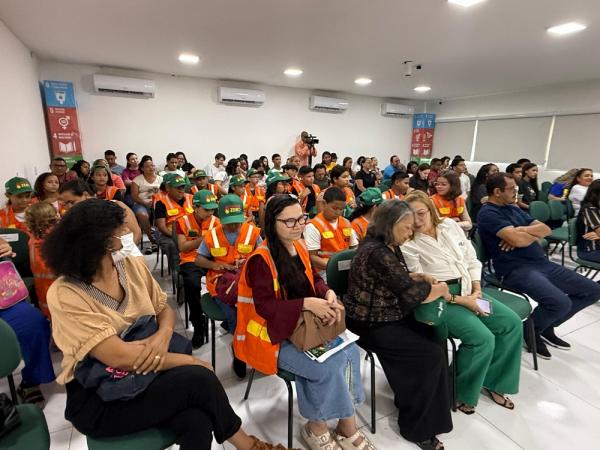 Escolas públicas do Piauí mostram, na prática, como cuidar do futuro em ação de educação ambiental(Imagem:Ascom Semarh)