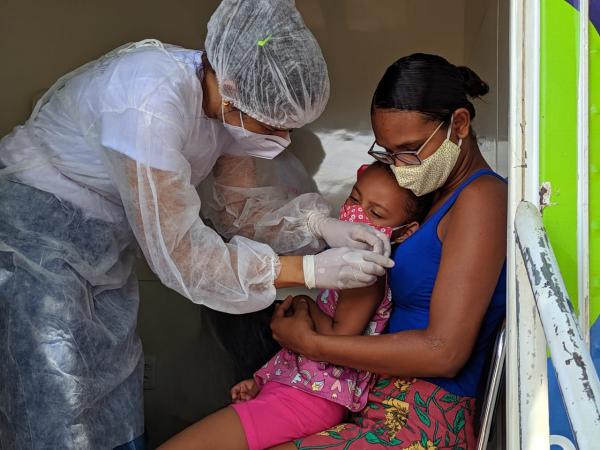 Vacinação de Floriano divulga programação para Campanha contra a Poliomielite e de Multivacinação.(Imagem:Secom)