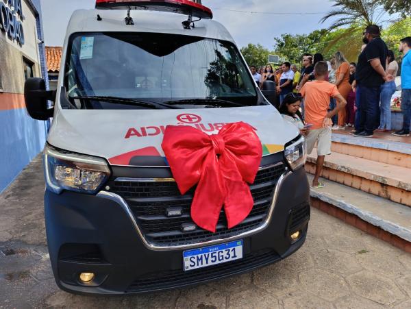 Barão de Grajaú conquista nova ambulância em apenas 120 dias de gestão.(Imagem:FlorianoNews)