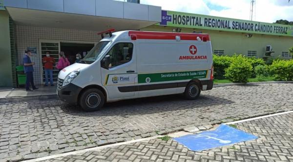 Hospital Regional Senador Cândido Ferraz, em São Raimundo Nonato.(Imagem:Divulgação/Sesapi)