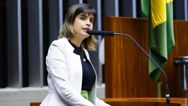 Deputada Tabata Amaral terá o apoio de Geraldo Alckmin em São Paulo(Imagem:Pablo Valadares/Câmara dos Deputados)