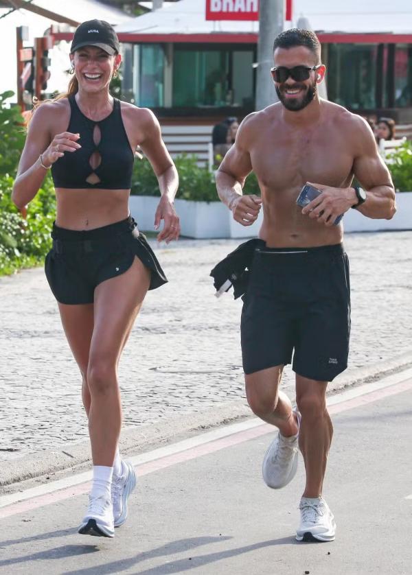 Mari Gonzalez e Pipo Marques encaram feriado com treino juntos.(Imagem:Dilson Silva/AgNews)