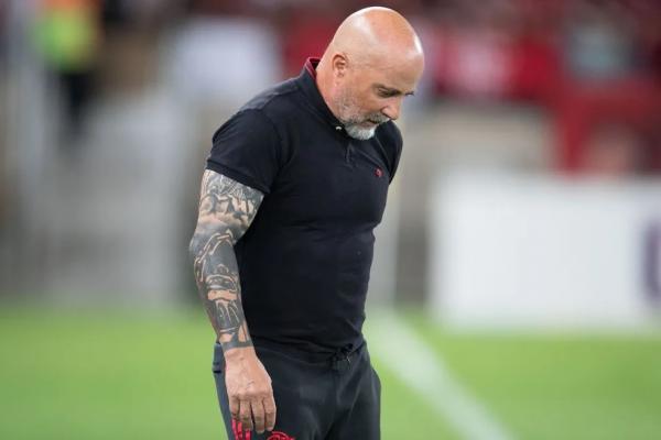 Jorge Sampaoli, Flamengo x Cuiabá(Imagem:Gil Gomes/AGIF)