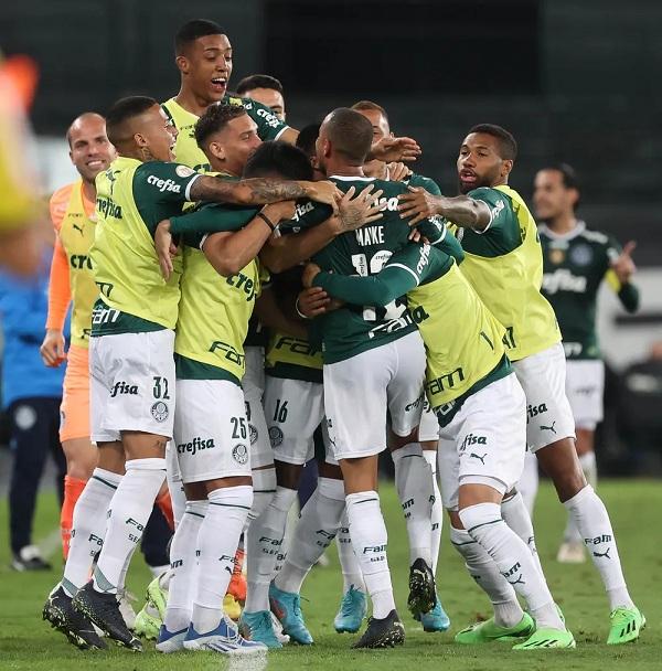  Festa dos jogadores do Palmeiras no Rio de Janeiro.(Imagem:Cesar Greco / Palmeiras)