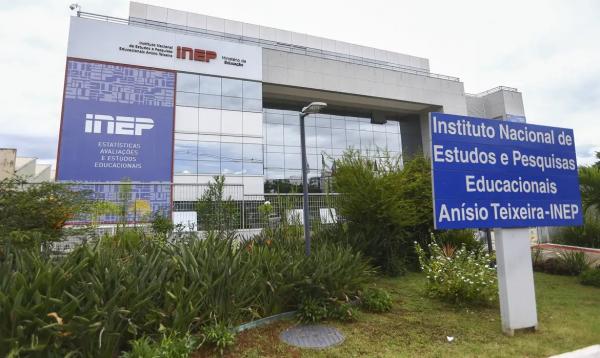 Edif&iacute;cio sede do Instituto Nacional de Estudos e Pesquisas Educacionais An&iacute;sio Teixeira (INEP).(Imagem:Marcelo Camargo/Ag&ecirc;ncia Brasil)