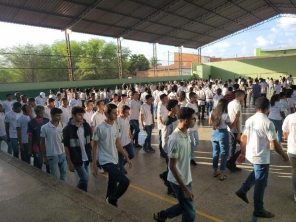Escolas da Rede Estadual de Educação se preparam para desfiles cívicos do dia 7 de setembro.(Imagem:Divulgação)