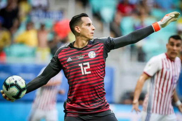Gatito Fernandez Paraguai x Colombia(Imagem:Thiago Bernardes/CA2019)