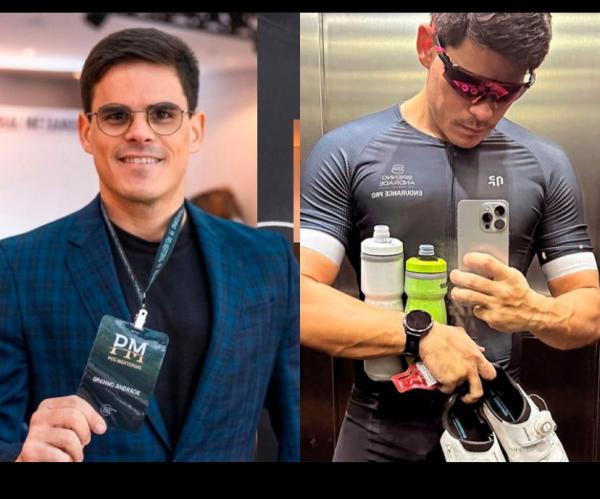 Família faz campanha de doação de sangue para médico triatleta ferido em colisão de bicicleta com caminhão em Teresina(Imagem:Divulgação)