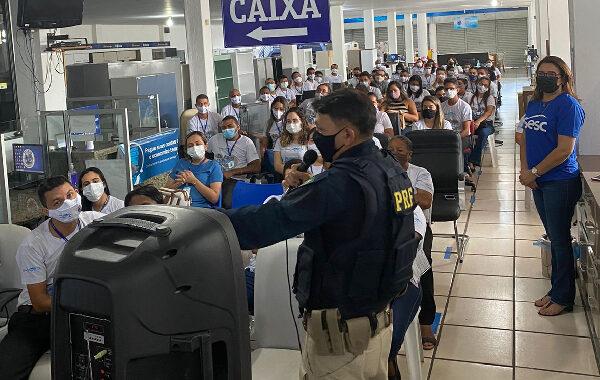 Orientações sobre o trânsito no Sesc nas empresas em Floriano(Imagem:Divulgação)