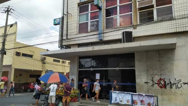  Sede do INSS, no Centro de Teresina.(Imagem:Andrê Nascimento/g1 )