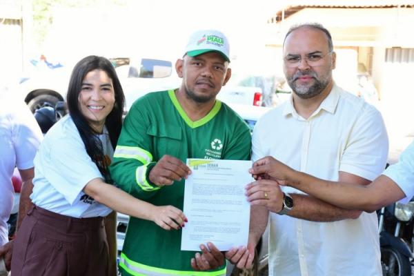 Prefeitura de Floriano realiza lançamento da Coleta Seletiva Municipal(Imagem:Secom)