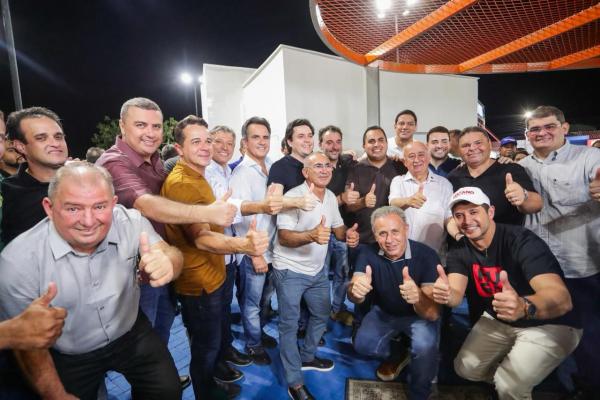 Ciro Nogueira inaugura obra e garante mais de R$ 2 milh&otilde;es para S&atilde;o Miguel do Tapuio.(Imagem:Ascom)