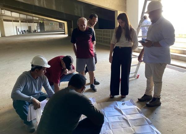 Reforma do Albertão avança com investimentos de R$ 10,4 milhões do Governo do Estado(Imagem:Ascom Secepi)