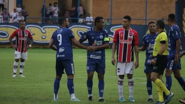 River-PI x Parnahyba, semifinal (volta) do Campeonato Piauiense 2023.(Imagem:Pablo Cavalcante)