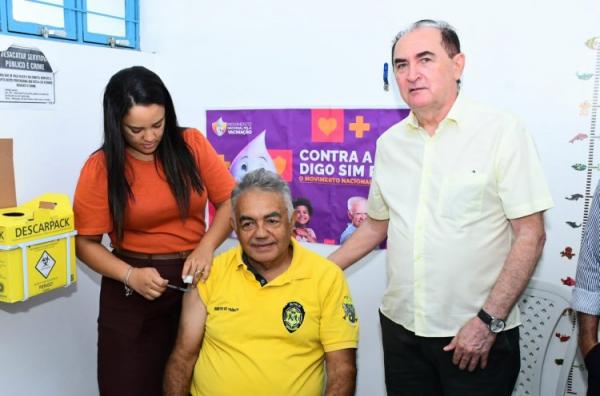 Prefeitura de Floriano fortalece a&ccedil;&otilde;es de imuniza&ccedil;&atilde;o com o Dia D de Vacina&ccedil;&atilde;o contra a Influenza(Imagem:Secom)