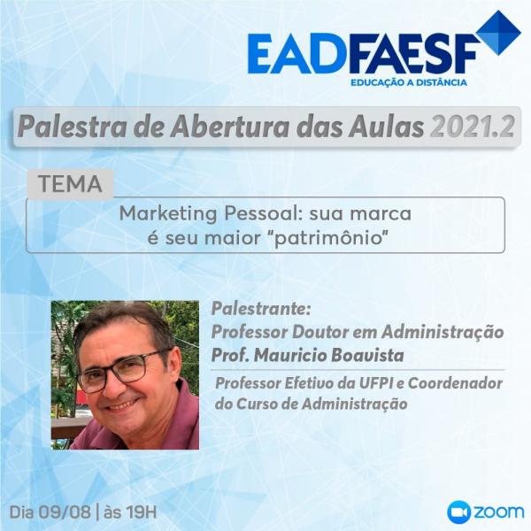 FAESF realiza palestra de abertura das aulas com o tema 