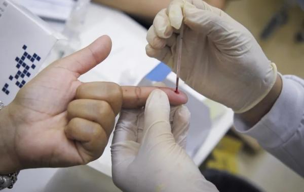 Testes rápidos de Hepatite B e C.(Imagem:Divulgação)