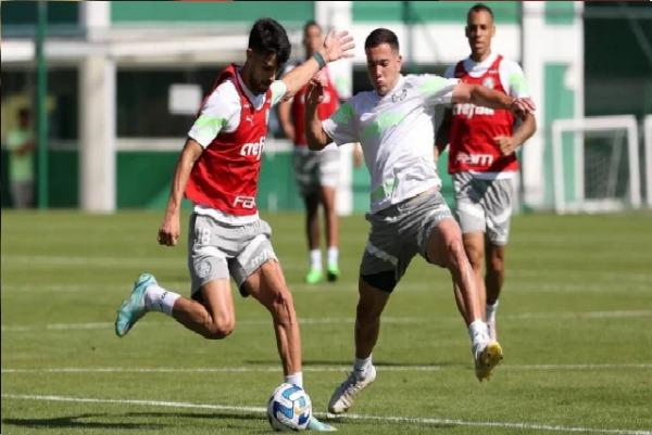 Abel tem dificuldade para escalar o Palmeiras que enfrenta o Barcelona-EQU(Imagem:Cesar Greco)