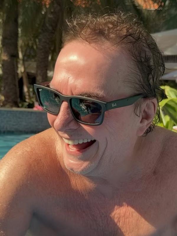 Fábio Jr. em Curaçao.(Imagem: Reprodução/Instagram)