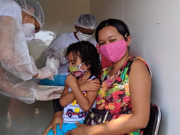 Campanha de Vacinação Contra Poliomielite termina sexta, 18, em Floriano(Imagem:SECOM)