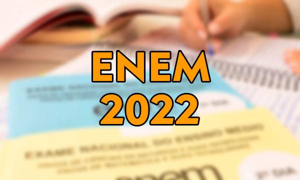 Enem 2022: participantes podem pedir isenção da taxa de inscrição a partir de segunda-feira (4)(Imagem:Divulgação)