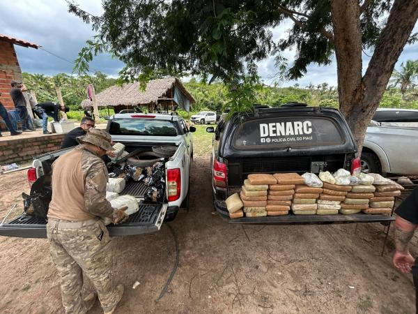 Mesmo com abril ainda em andamento, volume de entorpecentes apreendidos em 2026 j&aacute; supera o mesmo per&iacute;odo de 2025.(Imagem:Ascom SSP)