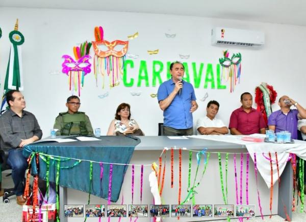 Carnaval: Prefeitura lança a programação da Folia de Momo em Floriano.(Imagem:Secom)