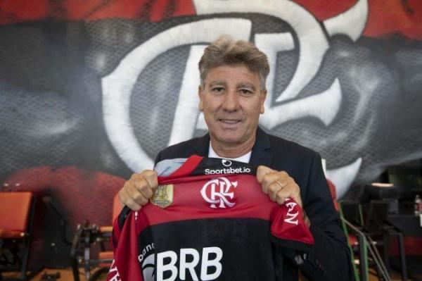 Em jogo pelo Flamengo, Renato Gaúcho estreia hoje no Campeonato Brasileiro(Imagem:Reprodução)