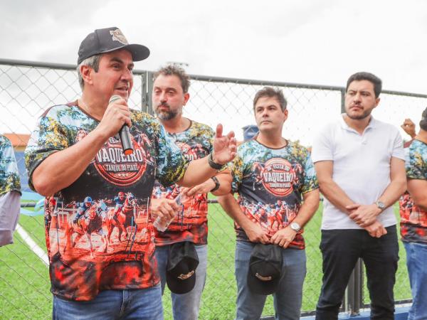  Com emendas parlamentares, Ciro entrega obras e anuncia novos investimentos em Tanque do Piau&iacute;(Imagem:Ascom)