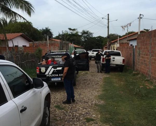 Operação prende suspeitos de envolvimento com o tráfico de drogas no Litoral do Piauí.(Imagem:Reprodução)