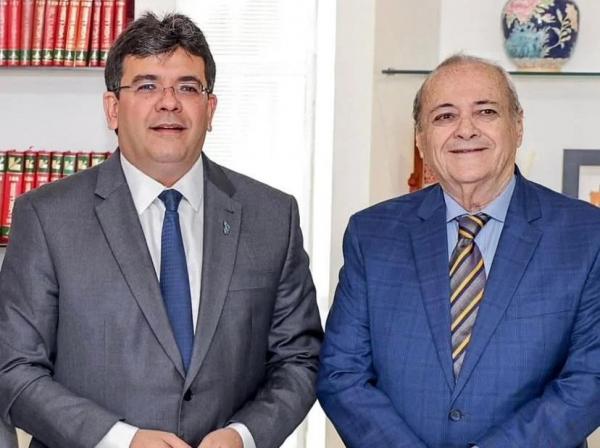 Rafael Fonteles e Silvio Mendes(Imagem:Divulga&ccedil;&atilde;o/ Governo do Piau&iacute;)