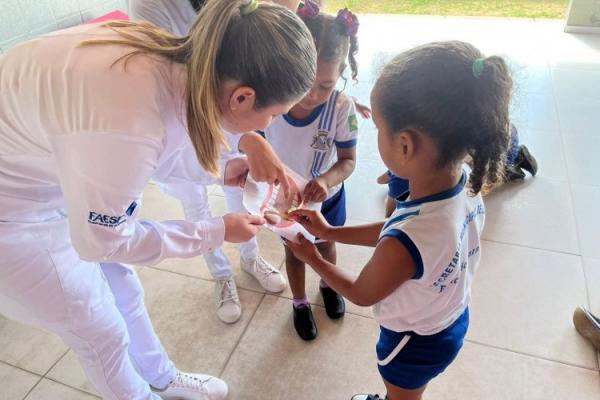 Escolas municipais de Floriano recebem ações preventivas em saúde bucal(Imagem:Secom)