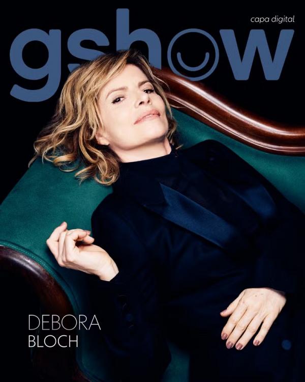 Debora Bloch posa para a capa gshow.(Imagem:gshow/Fernando Young)