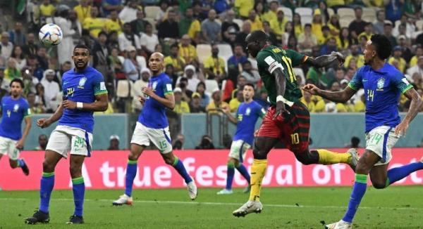 Brasil perde para Camarões por 1 a 0, mas se classifica em 1º lugar(Imagem:Divulgação)