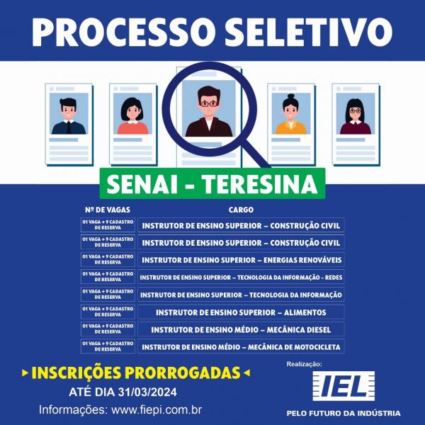 SENAI Teresina (Imagem:Divulgação)