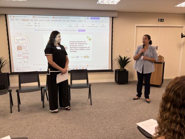 Piau&iacute; realiza oficina para fortalecer aten&ccedil;&atilde;o integral de crian&ccedil;as com S&iacute;ndrome Cong&ecirc;nita do Zika(Imagem:Ascom Sesapi)