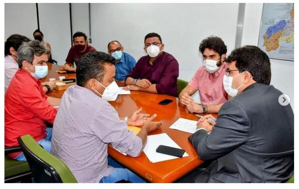 Saúde e mobilidade urbana é tema de encontro com lideranças florianense em Teresina.(Imagem:Allana Sousa)